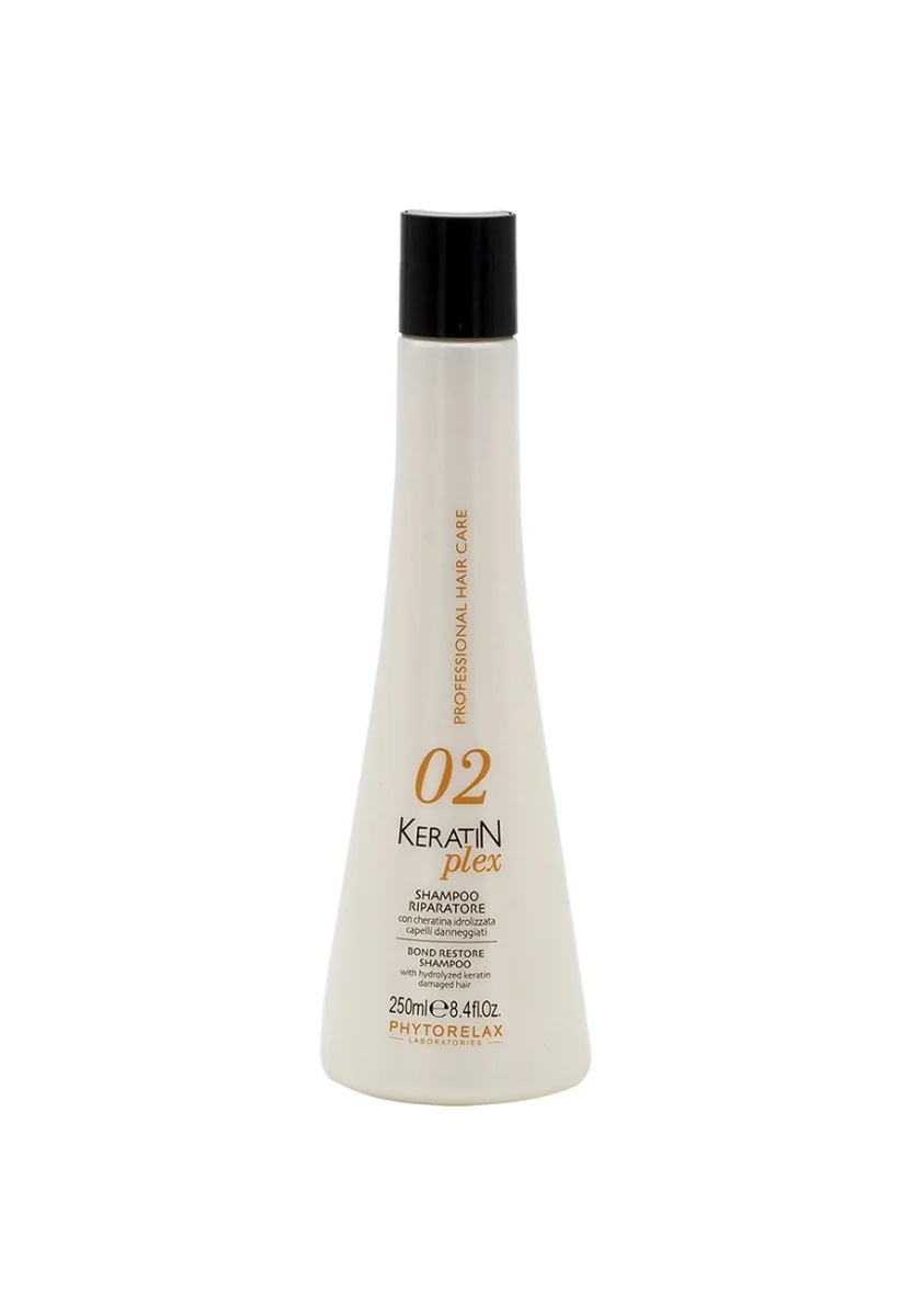 Sampon reparator pentru par deteriorat si fragil cu keratina hidrolizata, 250ml, Phytorelax