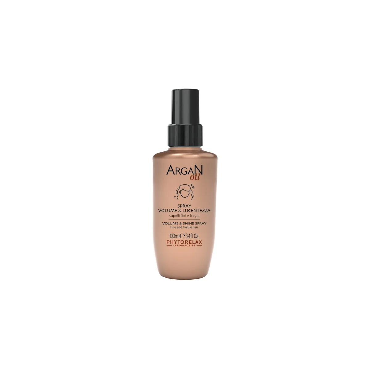 Spray pentru toate tipurile de par cu argan pentru volum si stralucire, 100ml, Phytorelax