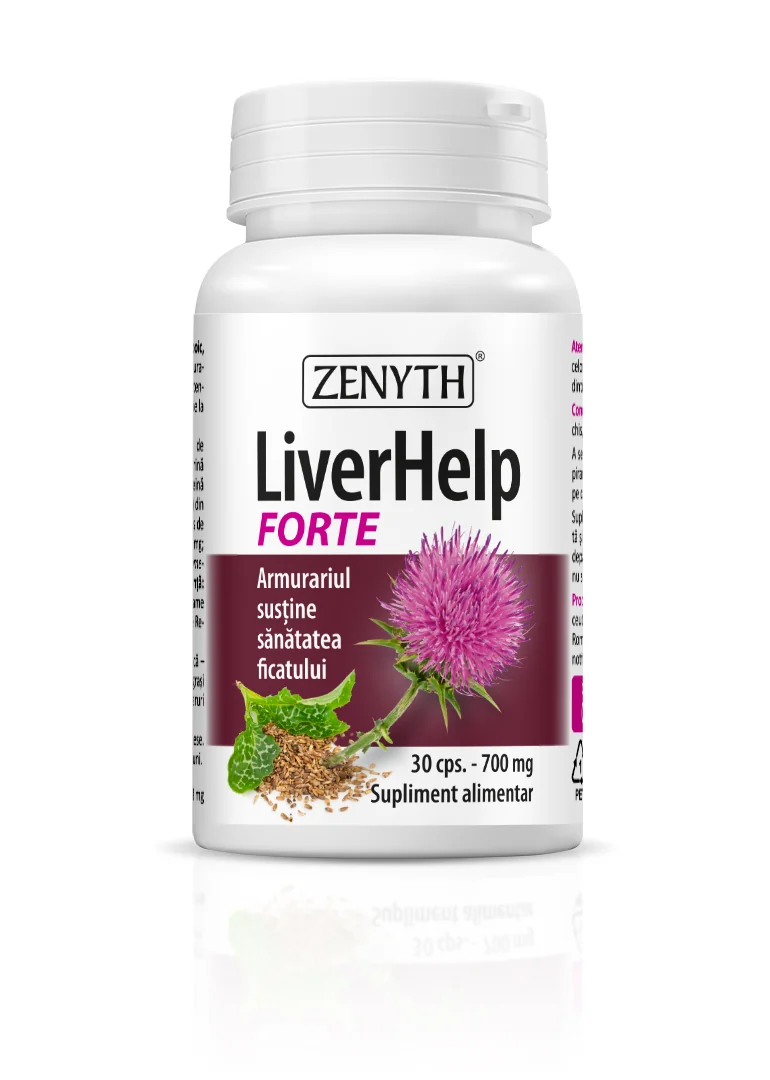 Liverhelp Forte, 30 Capsule, Zenyth