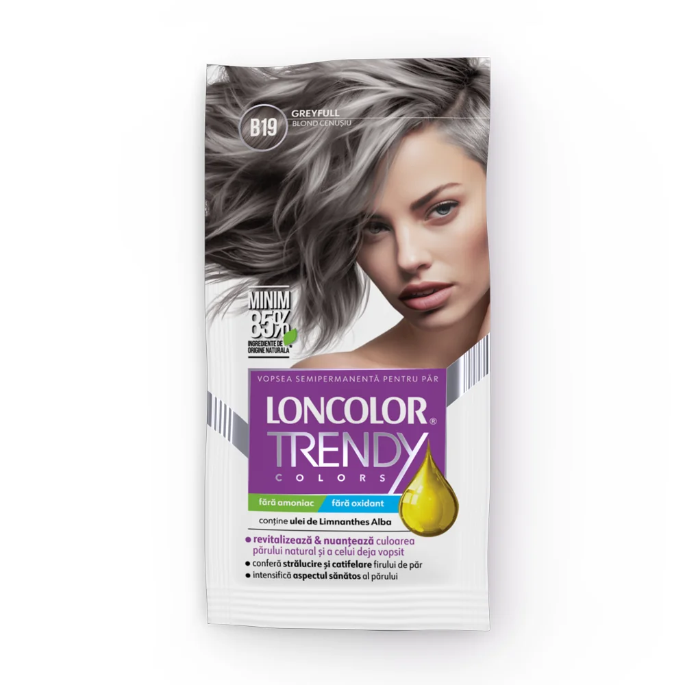 Vopsea de par semi-permanenta Trendy Colors B19, 50ml, Loncolor