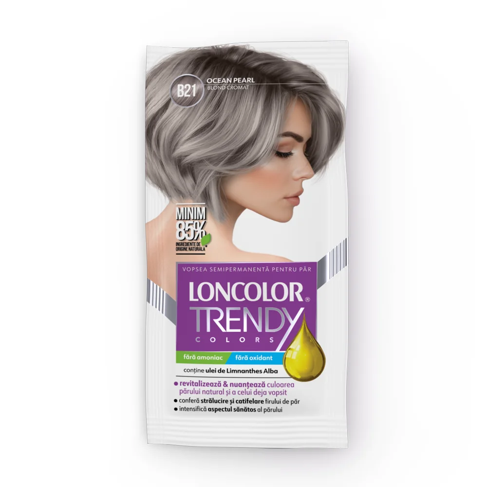 Vopsea de par semi-permanenta Trendy Colors B21, 50ml, Loncolor