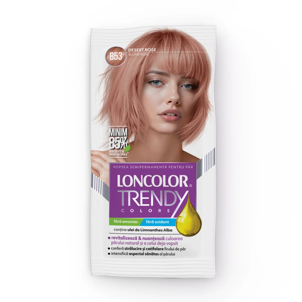 Vopsea de par semi-permanenta Trendy Colors B53, 50ml, Loncolor