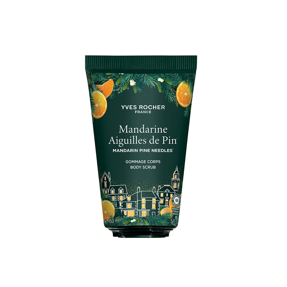 Exfoliant pentru corp Mandarina & Pin, 150ml, Yves Rocher