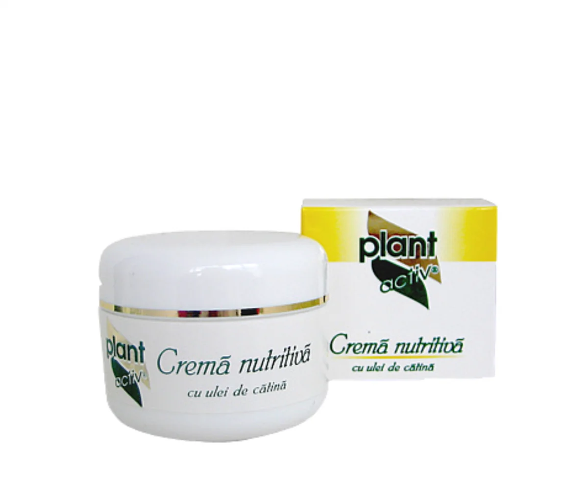 Crema Nutritiva Cu Ulei De Catina, 50ml, Plant Activ