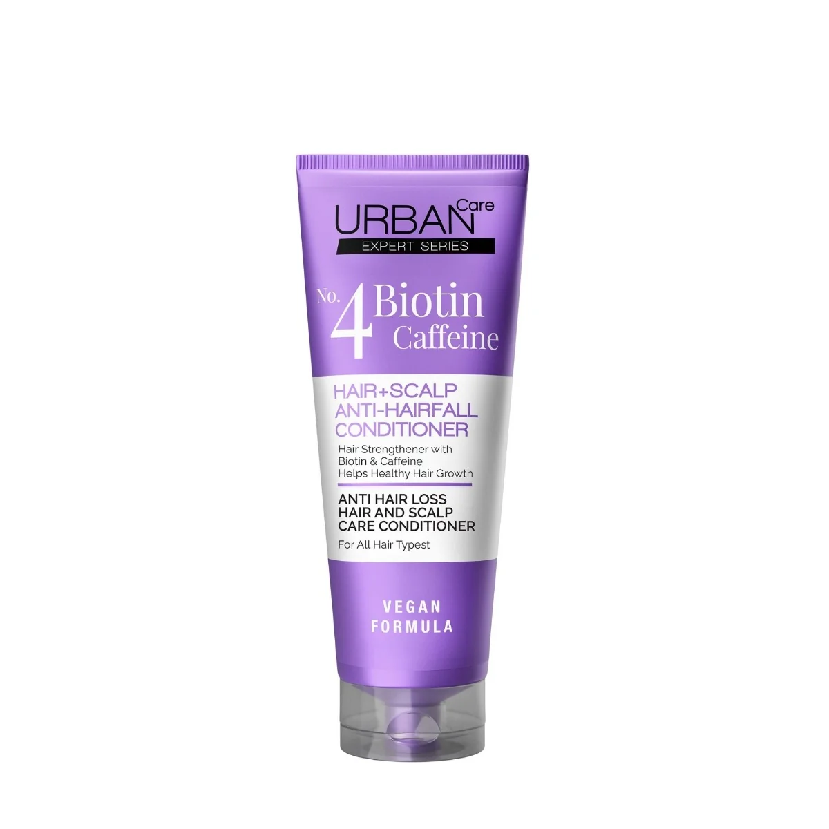 Balsam pentru par si scalp cu Biotina si Cafeina No. 4, 200ml, Urban Care