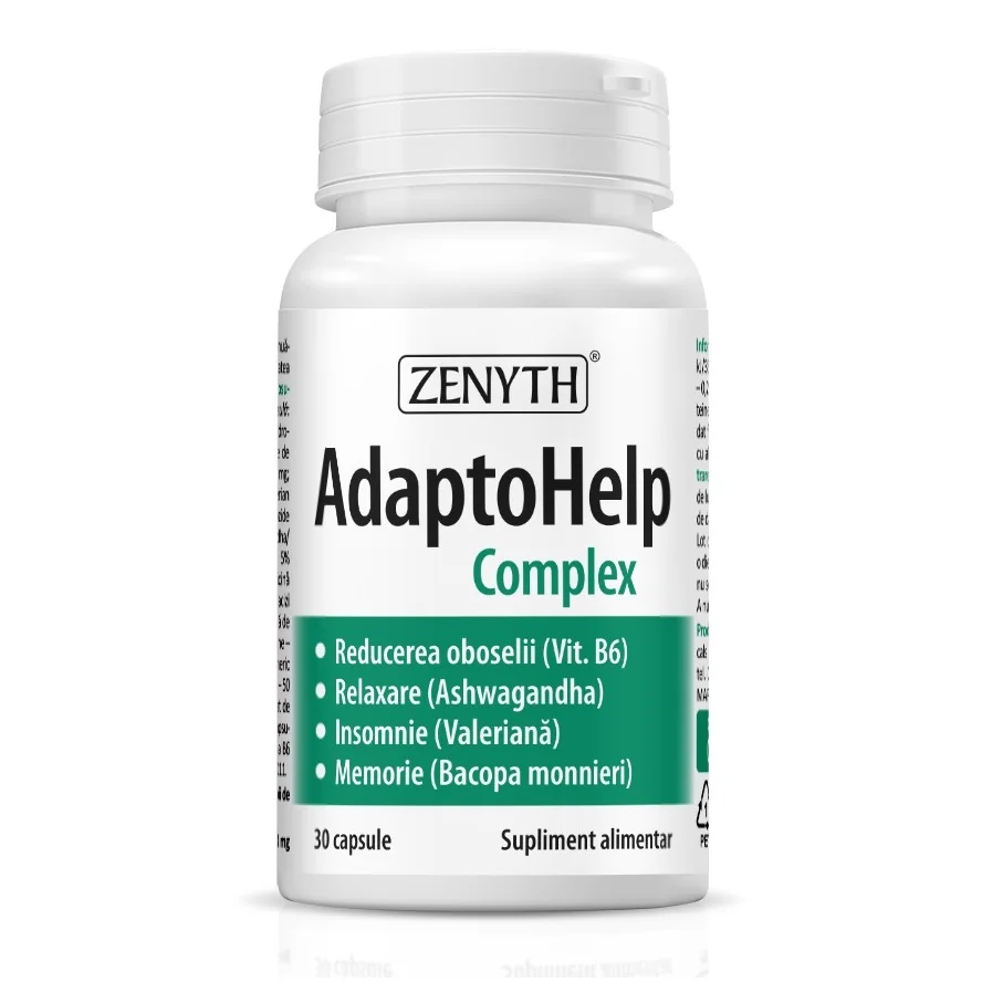 Adaptohelp Complex, 30 Capsule, Zenyth