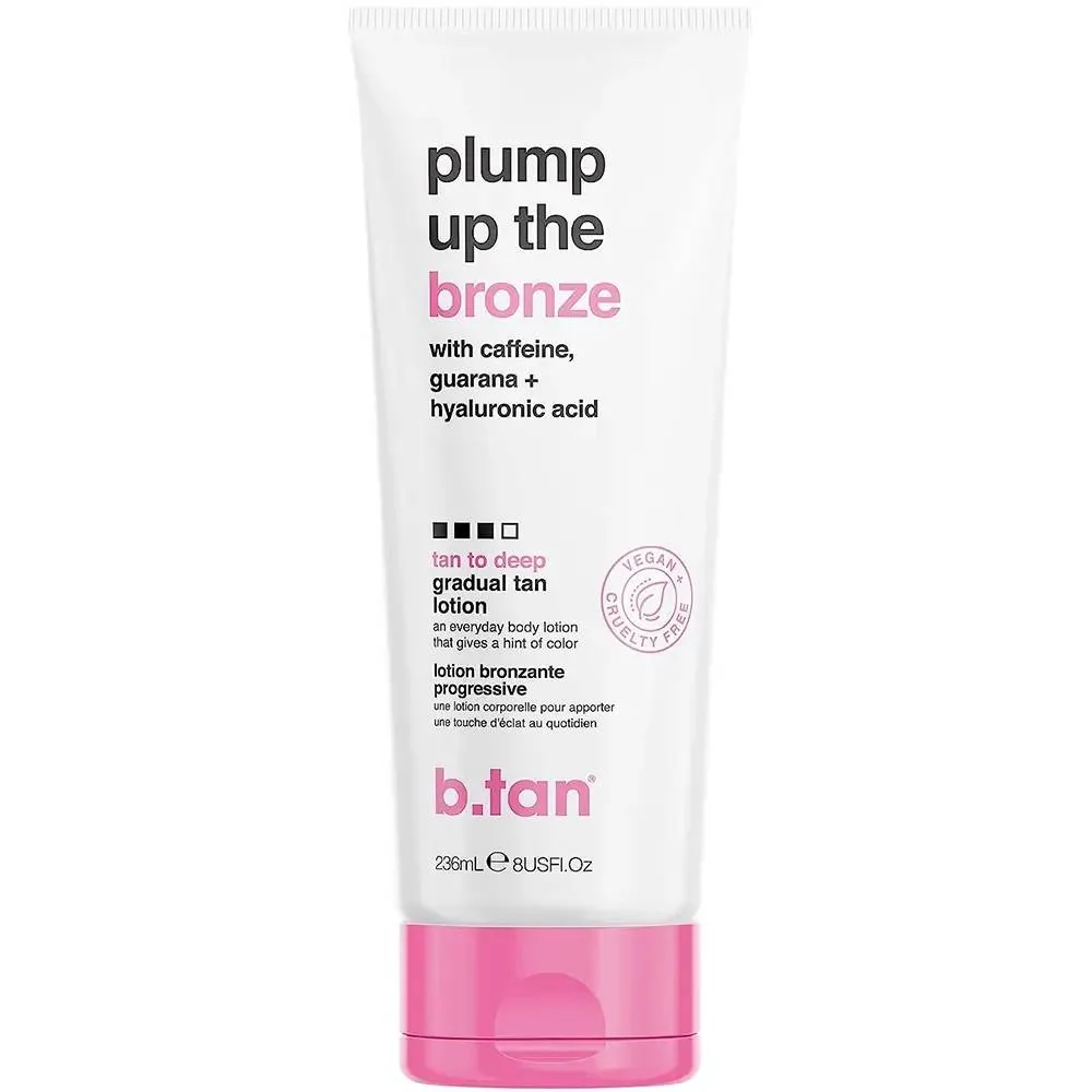 Lotiune autobronzanta Graduala Nuanta Universala Plump Up The Bronze, 236ml, B.Tan