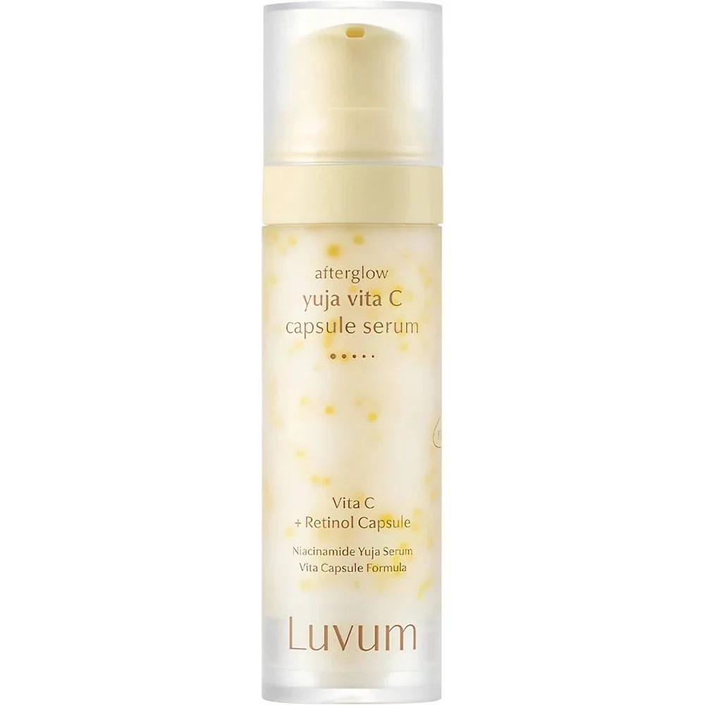 Capsule serum pentru fata Afterglow Yujavita C, 30ml, Luvum