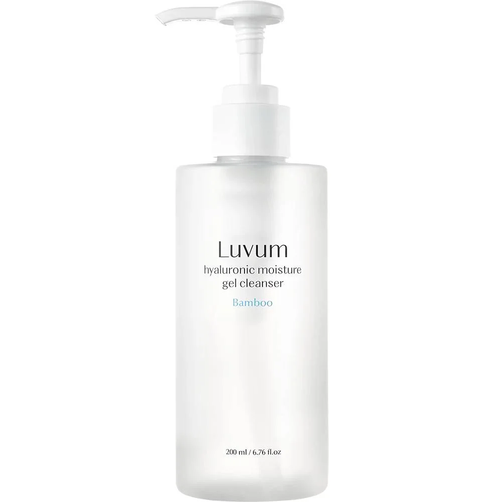 Cleaner Cleansing Gel Bamboo Hyaluronic Moisture, 200ml, Luvum