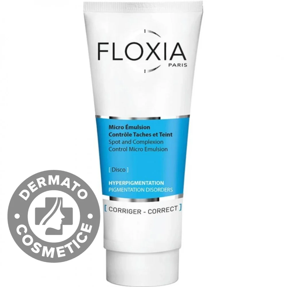 Emulsie pentru controlul petelor si uniformizarea tenului, 40ml, Floxia