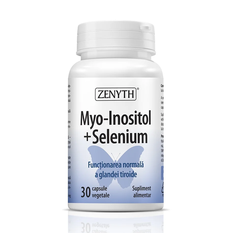 Myo-Inositol + Selenium, 30 Capsule, Zenyth