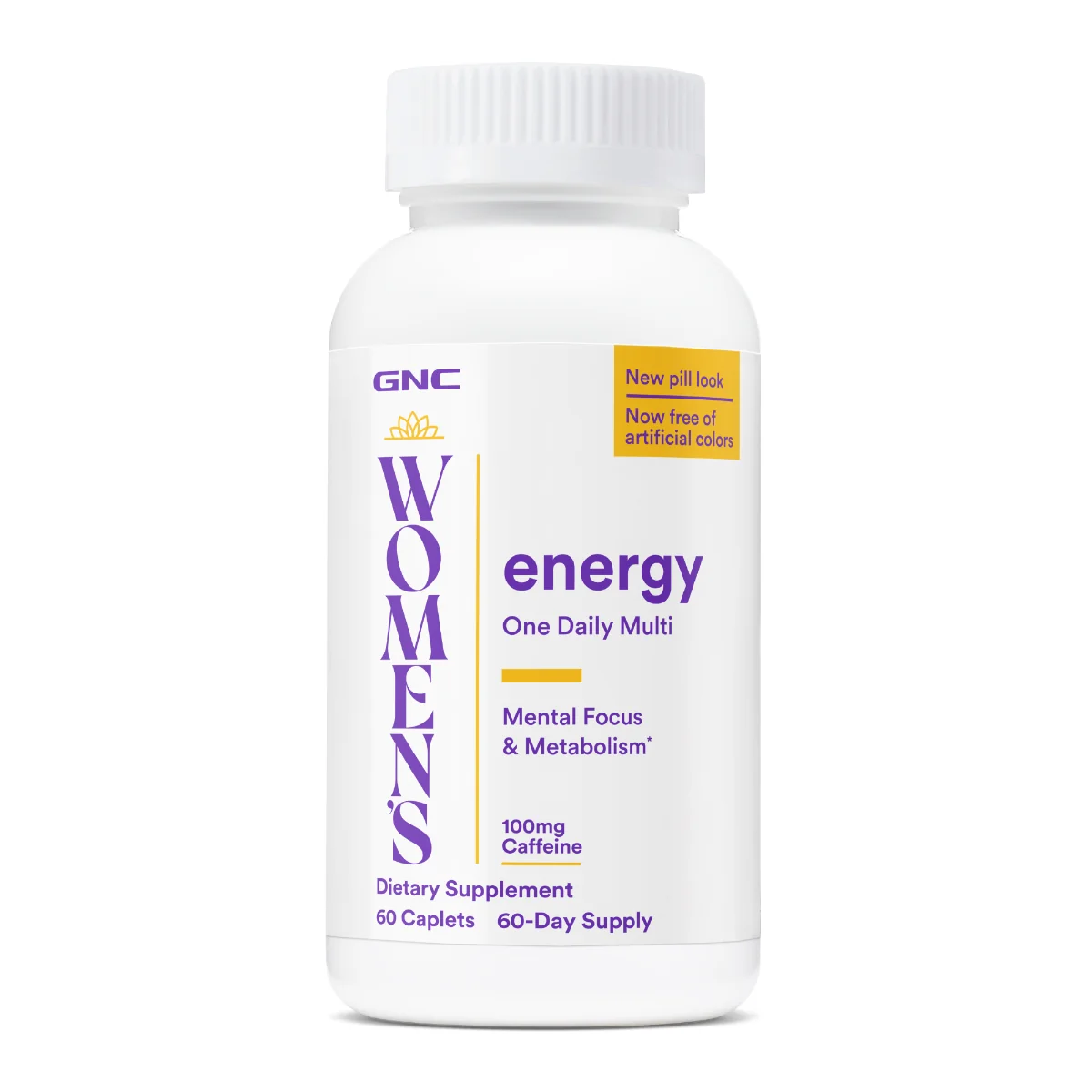 Multivitamine pentru Femei Energie si Metabolism Women`s One Daily Multivitamin Energy, 60 tablete, GNC