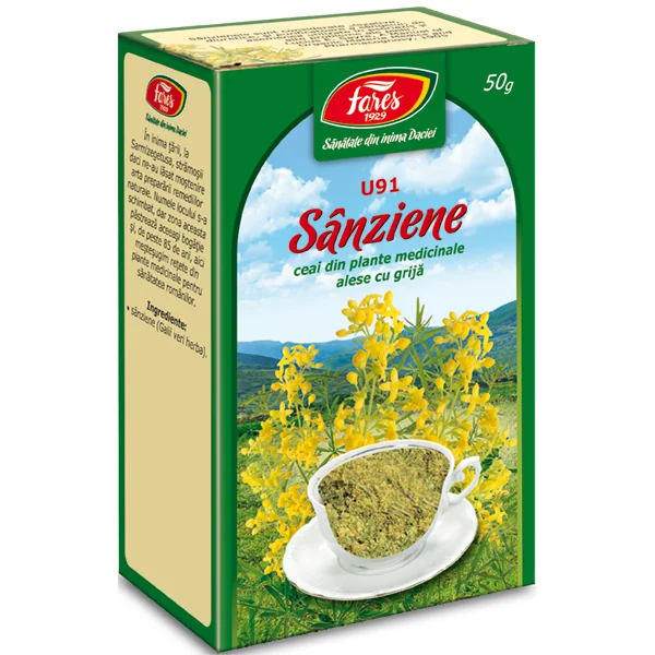 Ceai De Sanziene U91, 50g, Fares