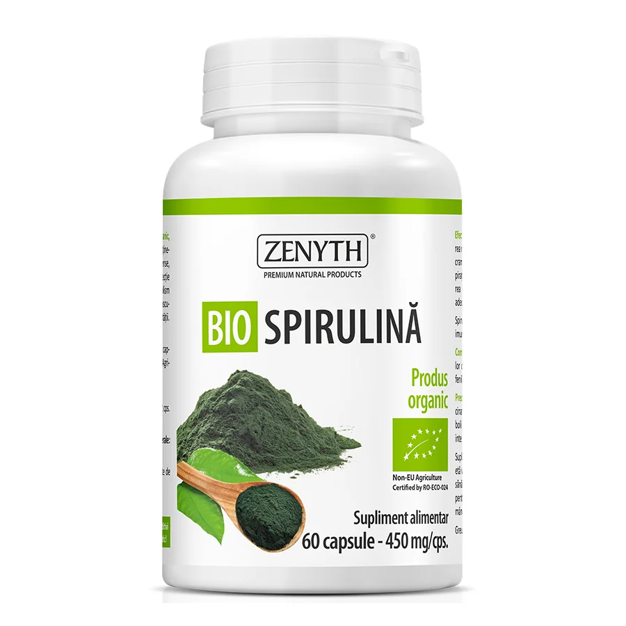 Bio Spirulina, 60 Capsule, Zenyth