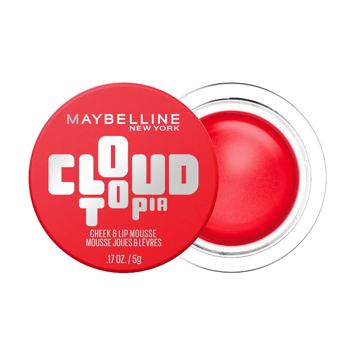 Fard de obraz multifunctional Cloudtopia Nr. 03 Divine Crimson, 5g, Maybelline