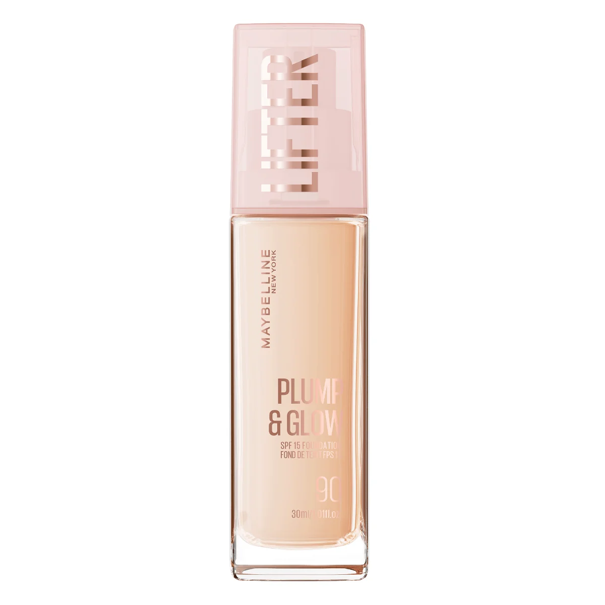 Fond de ten Lifter Plump & Glow Nr. 90, 30ml, Maybelline