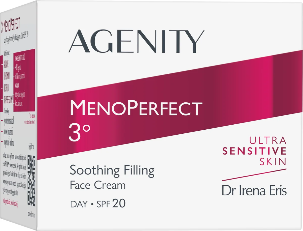 Crema de zi calmanta cu efect de umplere MenoPerfect 3 SPF20, 50ml, Agenity