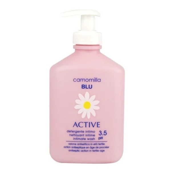 Gel intim de curatare pH 3.5 Active, 300ml, Camomilla Blu