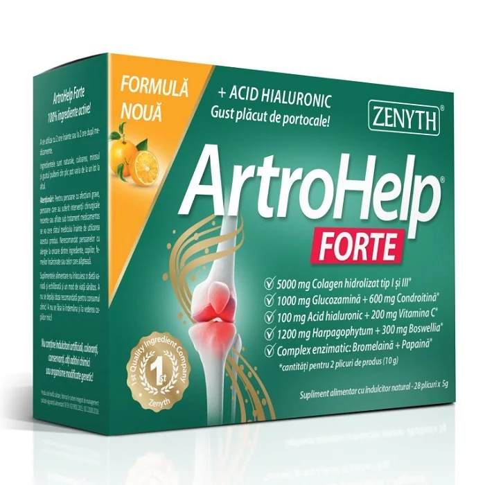 Artrohelp Forte, 28 Plicuri, Zenyth