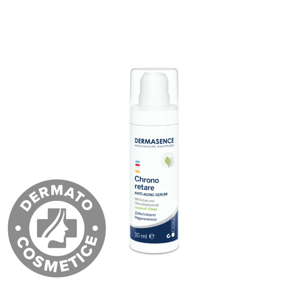 Ser intensiv anti-aging pentru regenerarea tenului matur Chrono Retare 50+, 30ml, Dermasence