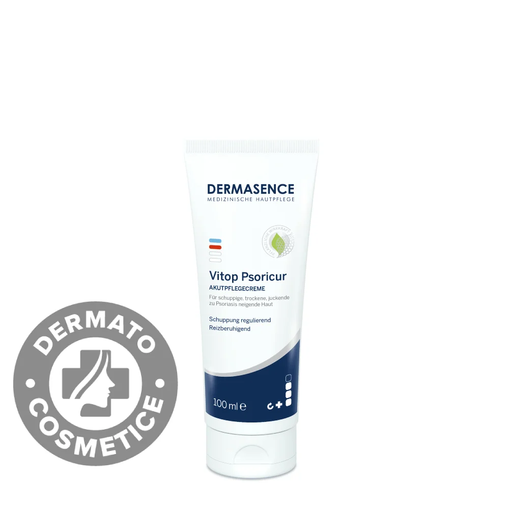 Crema intensiva pentru piele cu tendinta de psoriazis Vitop Psorucur, 100ml, Dermasence