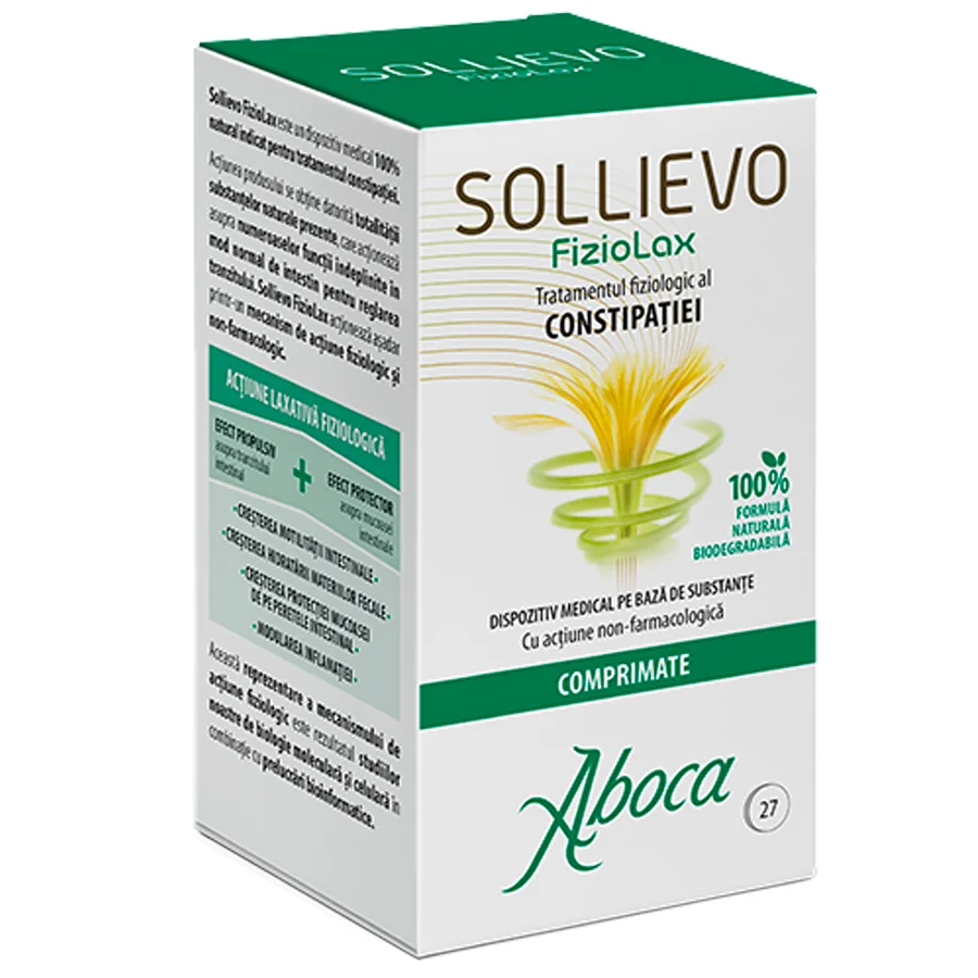 Sollievo Fiziolax DM, 27 tablete, Aboca