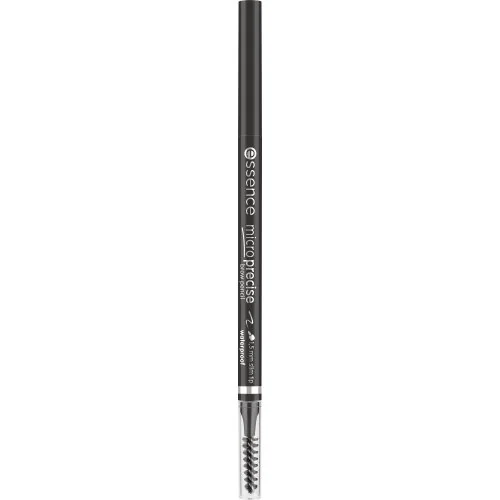 Creion pentru sprancene Micro Precise 08 - Black Brown, 0.05g, Essence