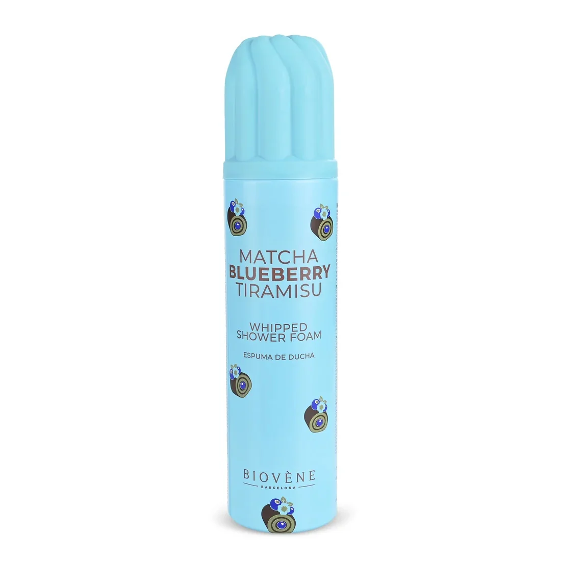 Gel de dus spuma Matcha Blueberry Tiramisu, 250ml, Biovene
