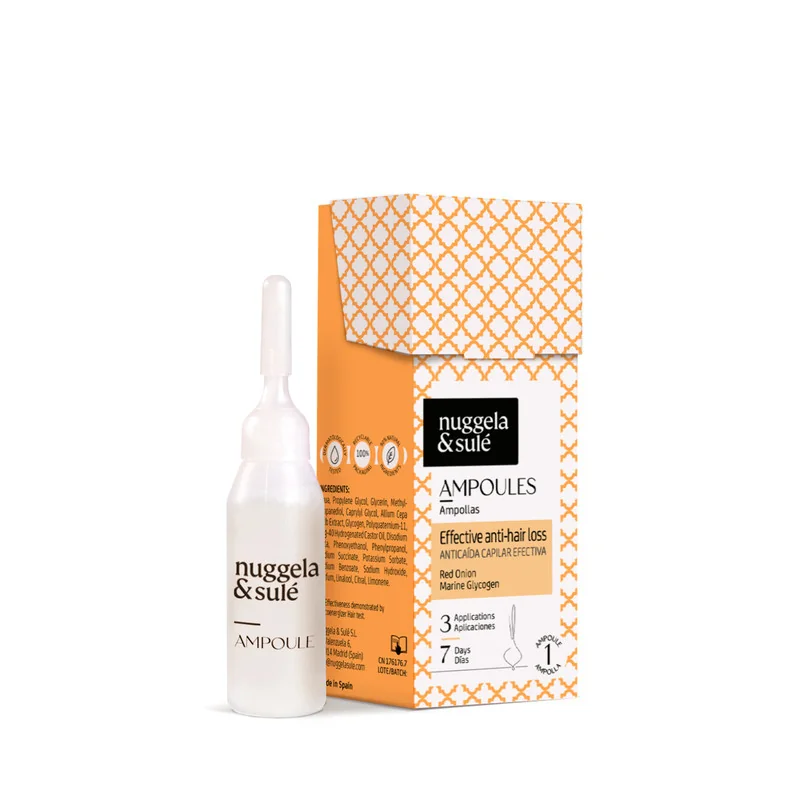 Fiola impotriva caderii parului, 10ml, Nuggela & Sule