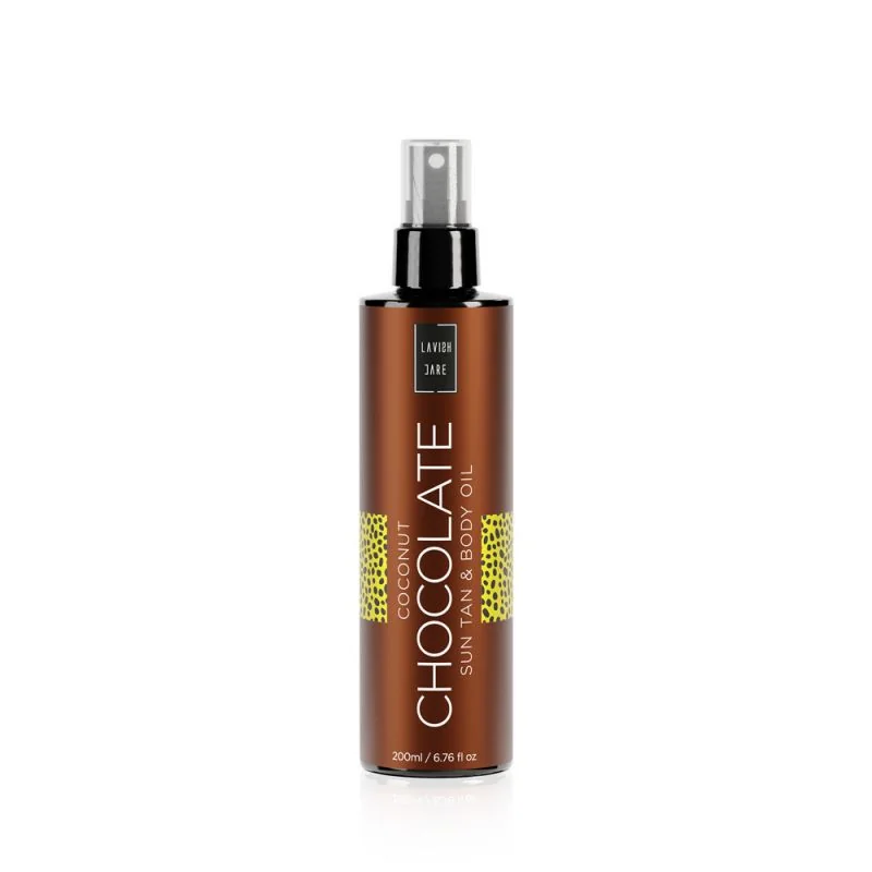 Ulei de corp Sun Tan Oil Coconut Chocolate, 200ml, Lavish Care