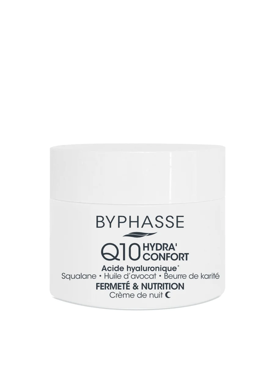 Crema de noapte Q10 Hidra'Confort, 60ml, Byphasse