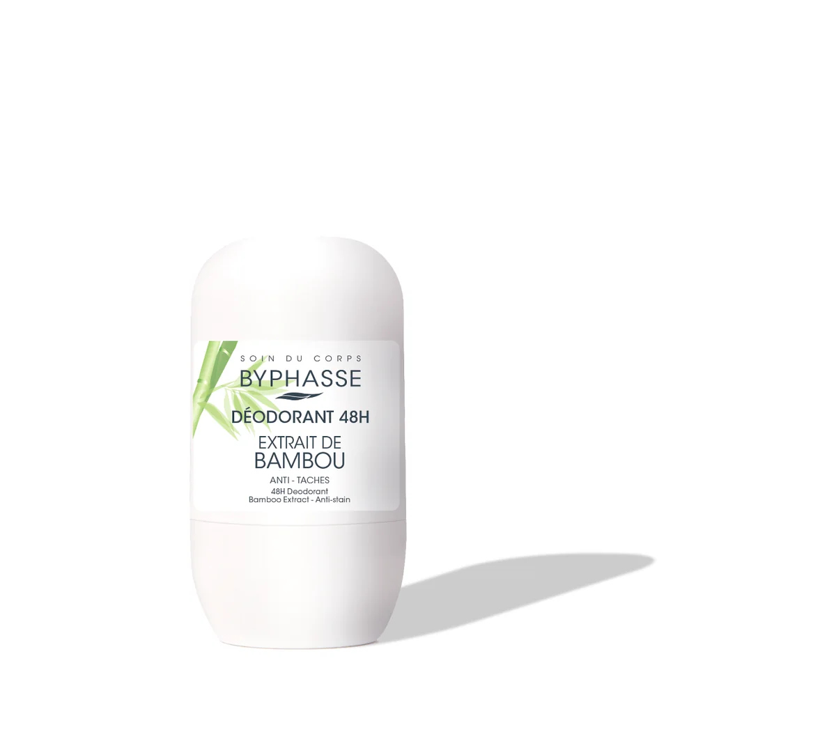 Deodorant roll-on 48h cu extract de bambus, 50ml, Byphasse