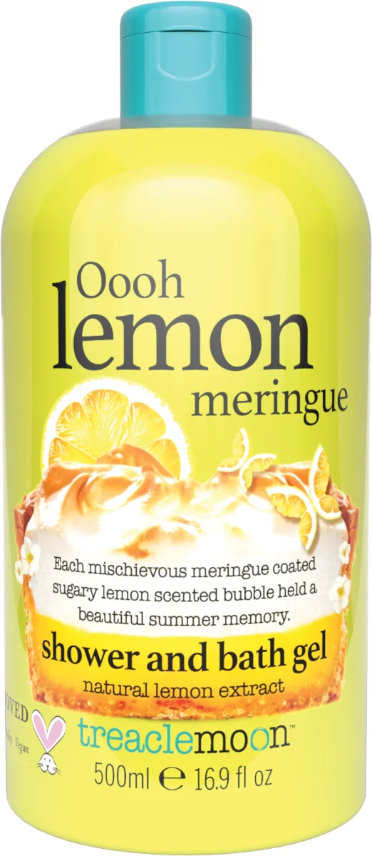 Gel de dus Oooh Lemon Meringue, 500ml, Treaclemoon