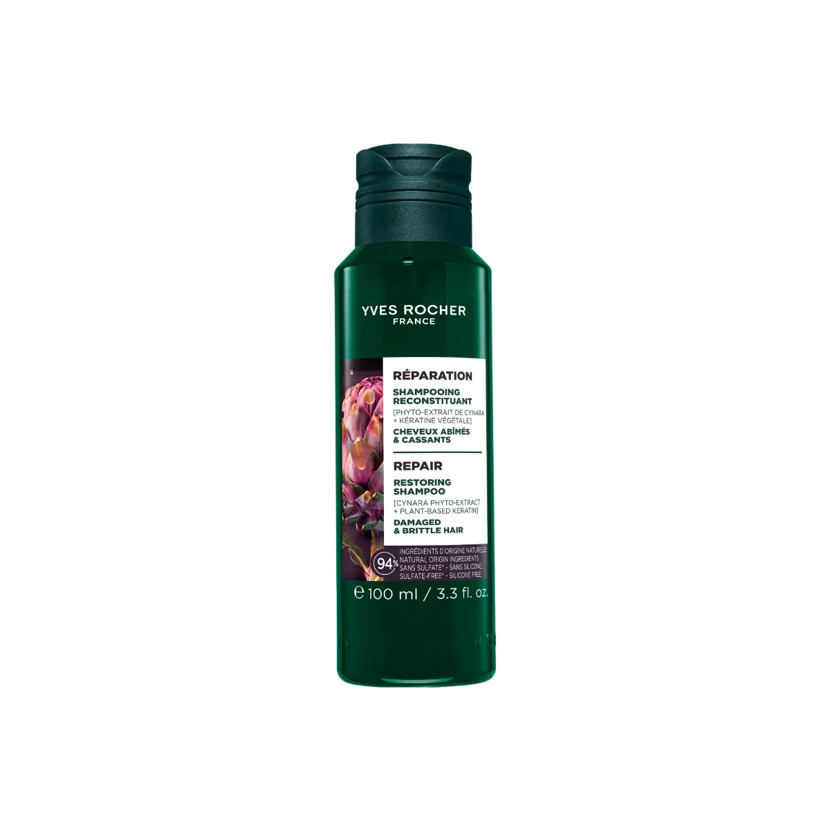 Sampon reparator pentru par, 100ml, Yves Rocher