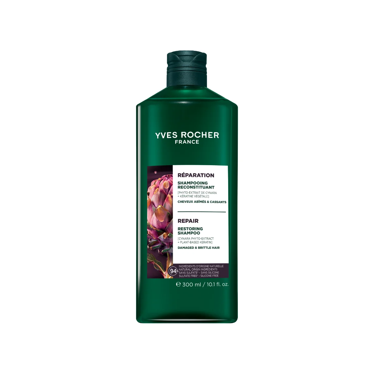 Sampon reparator pentru par, 300ml, Yves Rocher