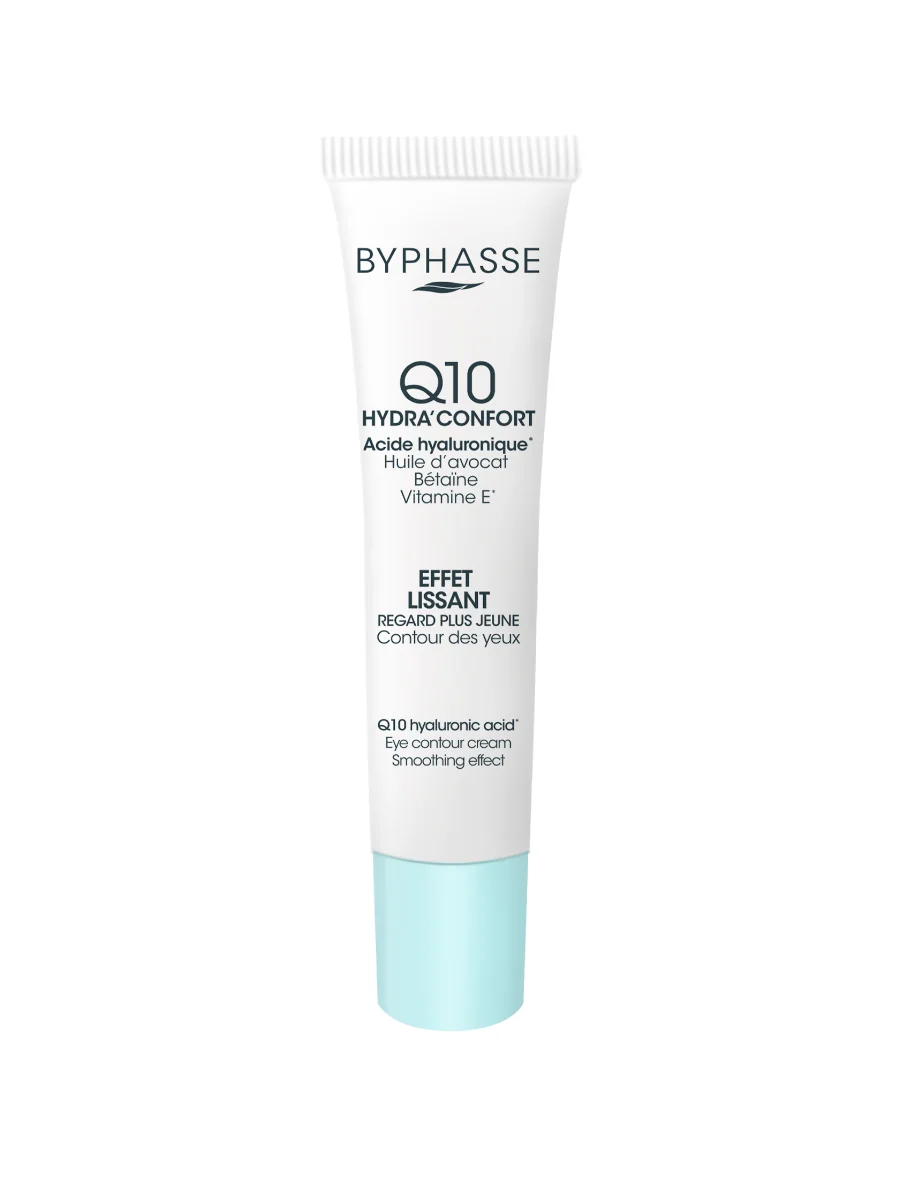 Gel-crema pentru conturul ochilor Q10 Hidra'Confort, 20ml, Byphasse