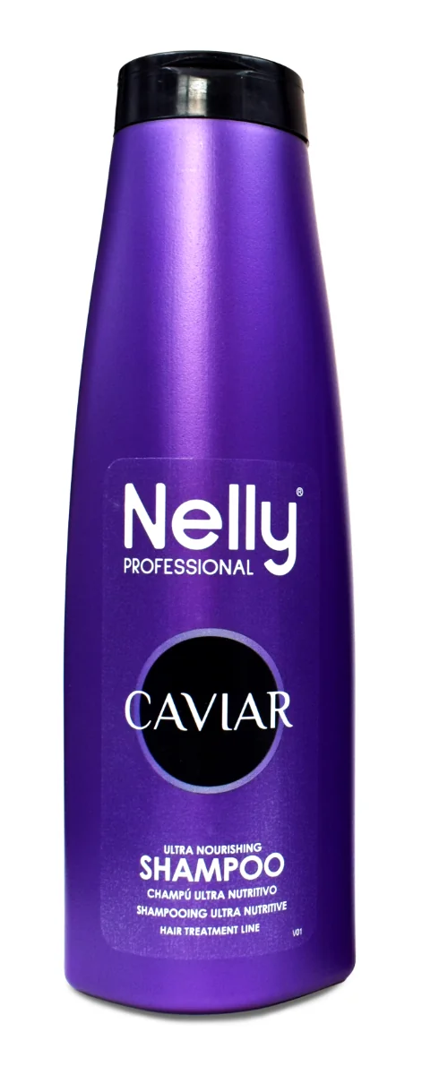 Sampon reparator cu extract din caviar, 400ml, Nelly Professional