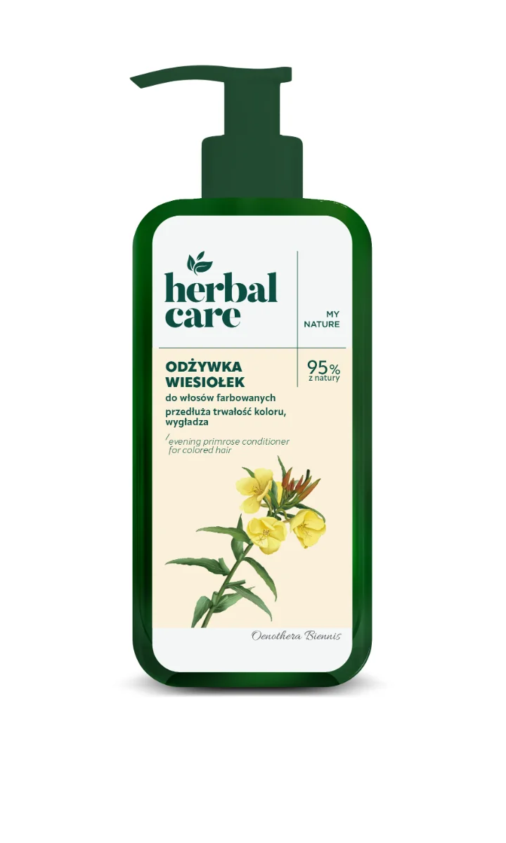Balsam cu extract de luminita noptii pentru par vopsit Herbal Care, 200ml, Farmona