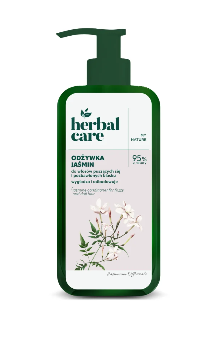 Balsam cu extract de iasomie pentru par rebel si lipsit de stralucire Herbal Care, 200ml, Farmona