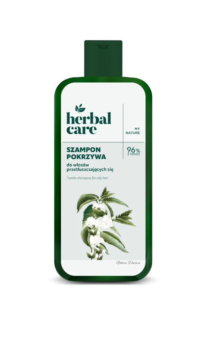 Sampon cu extract de urzica pentru par gras Herbal Care, 330ml, Farmona