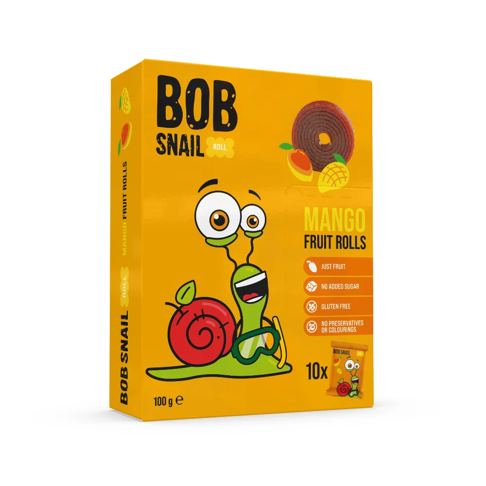 Rulou din mango, 100g, Bob Snail