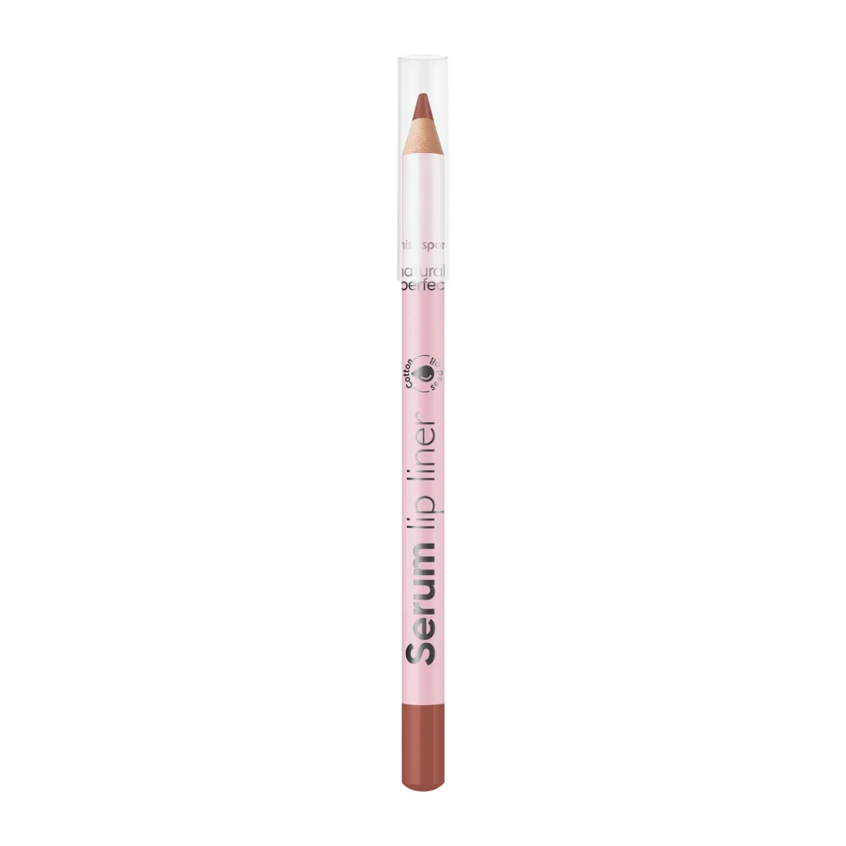 Creion de buze cu serum Naturally Perfect 02 Nude Mocha, 1.2g, Miss Sporty