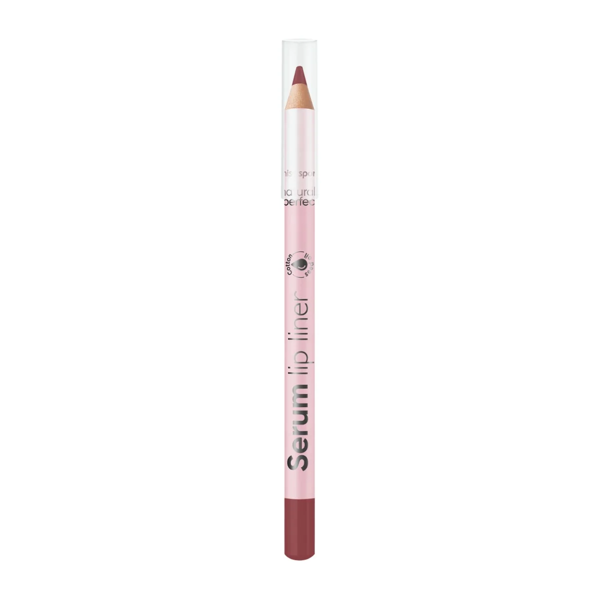 Creion de buze cu serum Naturally Perfect 04 Nude Mauve, 1.2g, Miss Sporty