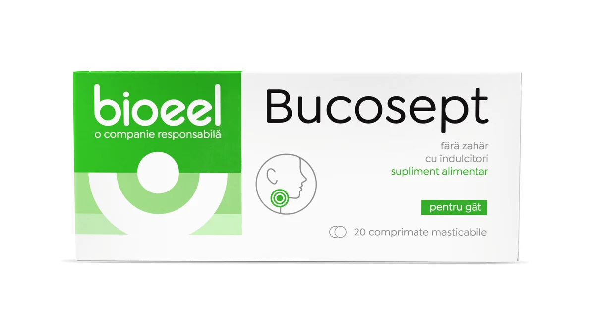 Bucosept, 20 comprimate masticabile, Bioeel