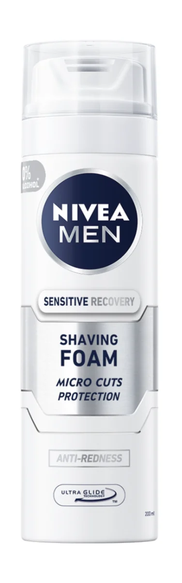 Spuma pentru ras Sensitive Recovery, 200ml, Nivea