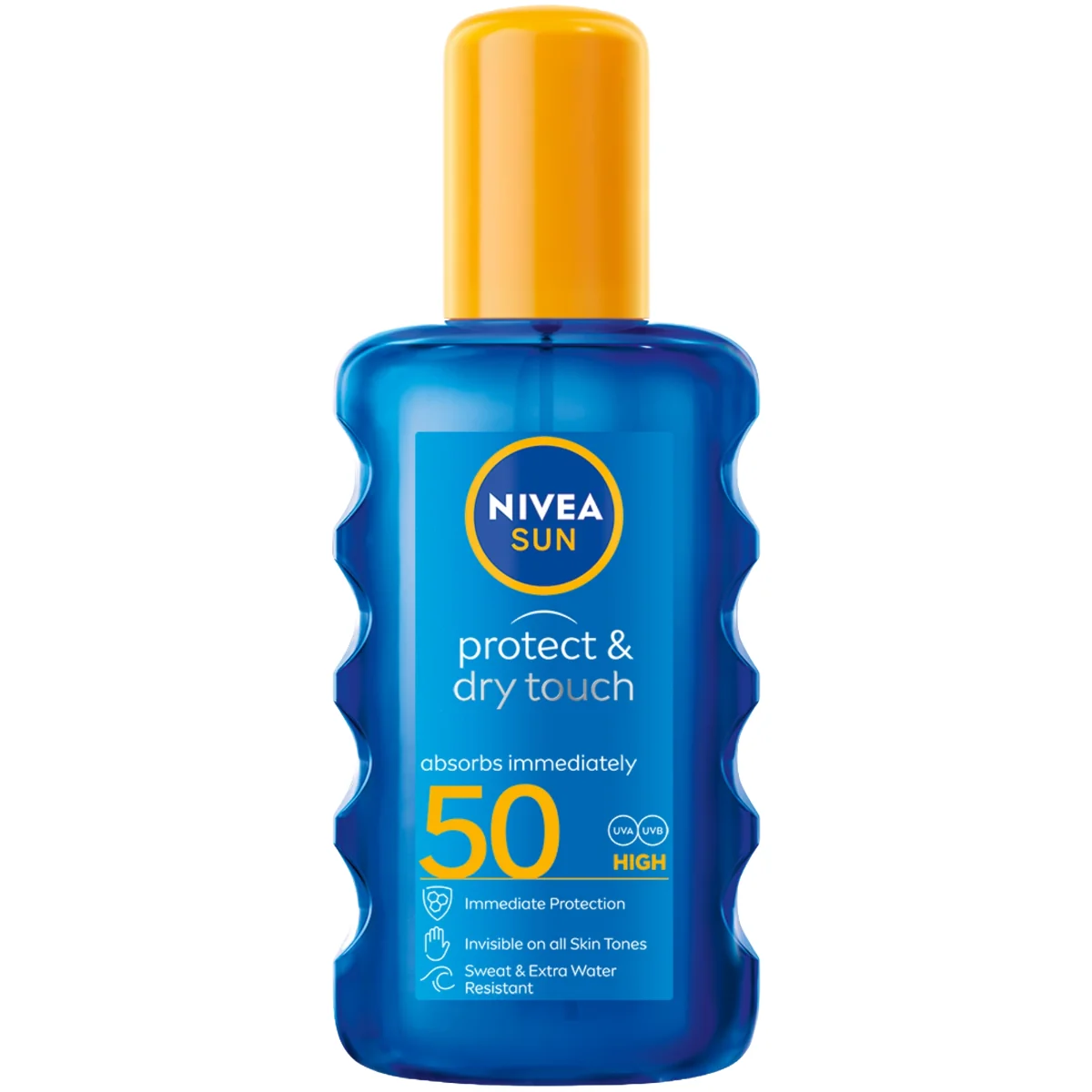 Spray pentru protectie solara SPF50 Dry Touch Invisible, 200ml, Nivea