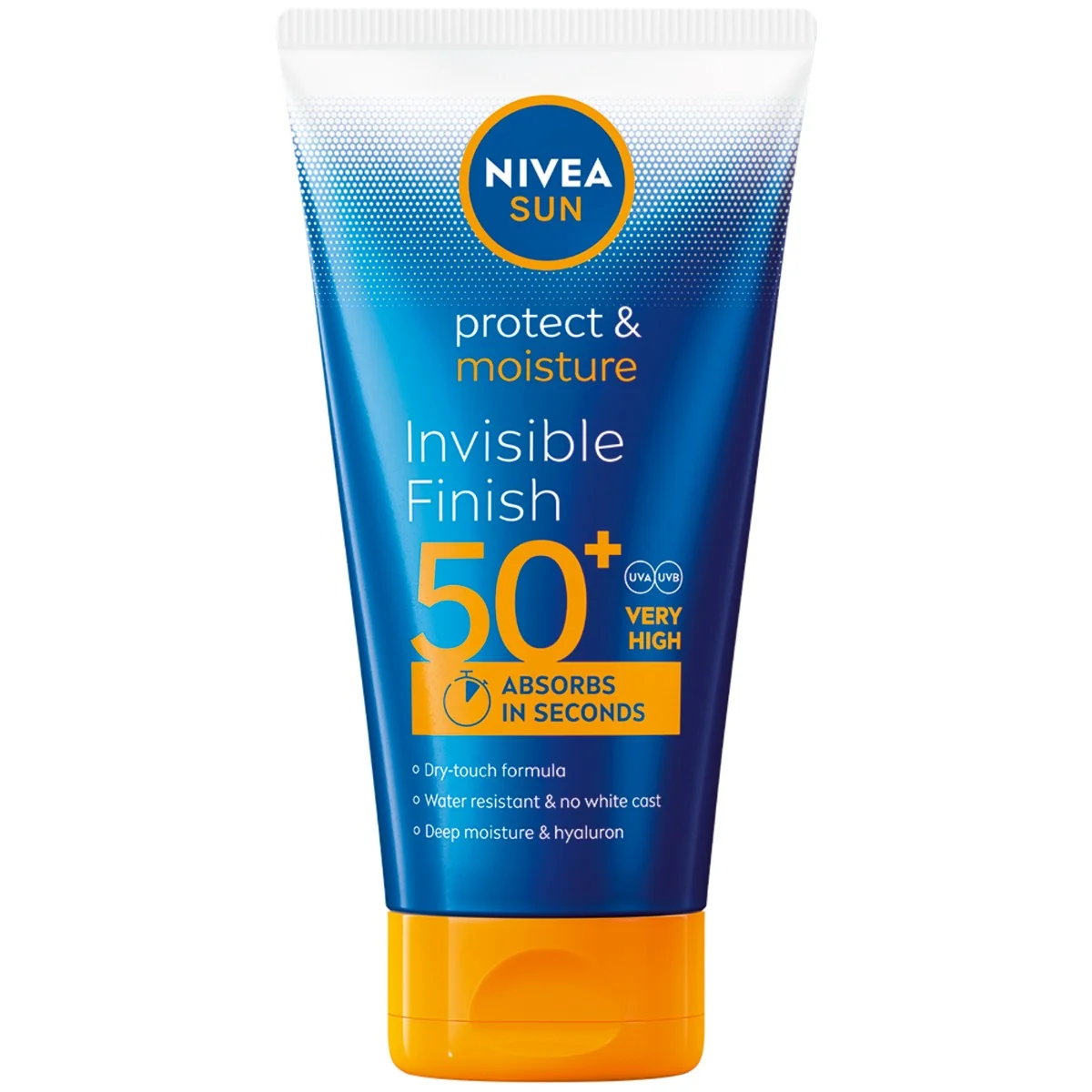 Lotiune hidratanta cu protectie solara SPF50+ Invisible Finish, 150ml, Nivea