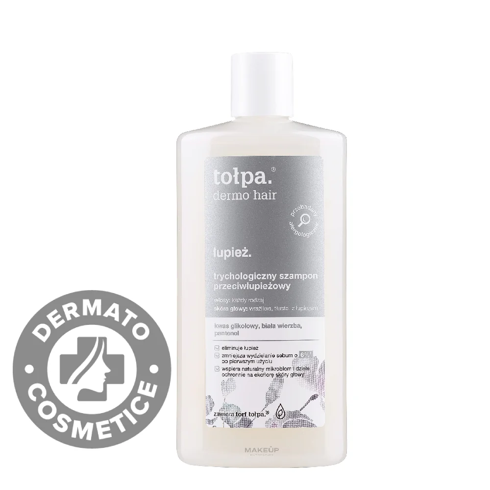 Sampon tricologic anti-matreata Dermo Hair, 250ml, Tolpa