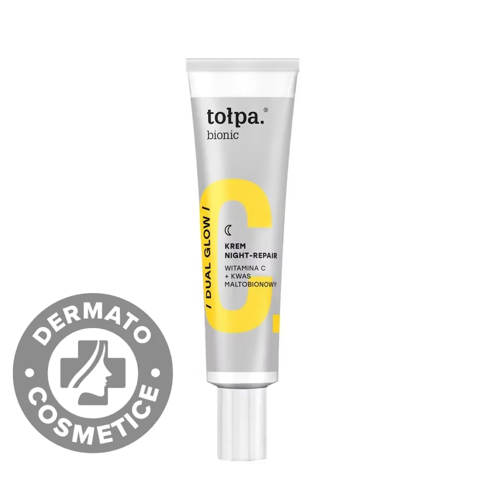 Crema reparatoare de noapte Dermo Bionic Glow, 40ml, Tolpa