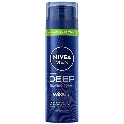 Spuma de ras Men Deep, 200ml, Nivea